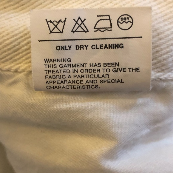 Woman’s Rare Size M Aerin White Jeans - Picture 8 of 9